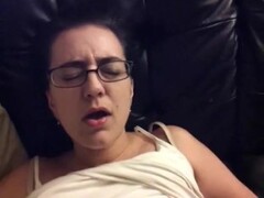 Amateur milf slut gets fucked on couch Thumb