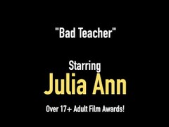 Potty Mouth Milf Teacher Ms. Julia Ann Gives JOI! Thumb