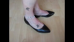 pointy flats, anklet and tattoos, shoeplay by Isabelle-Sandrine Thumb